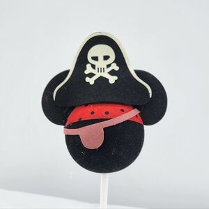 Disney Mickey Mouse PIRATE Captain Skull   & Crossbones Antenna Topper - NWOT